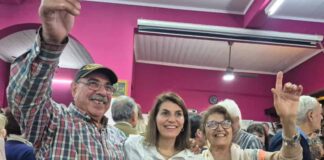 Autoridades del Municipio de Tigre acompañaron un encuentro solidario organizado por el Centro de Jubilados Marina Mercante