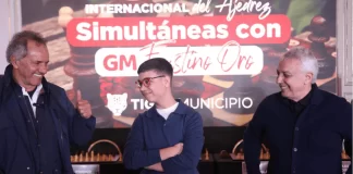 Scioli y Zamora acompañaron a Faustino Oro en el inicio de su gira nacional de simultáneas en Tigre