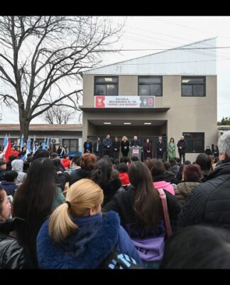 En General Pacheco, Julio Zamora inauguró la remodelación y ampliación de la EES N°26 “Jorge Luis Borges”