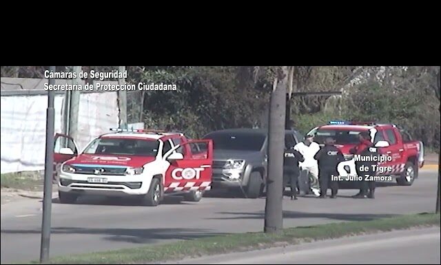 Detuvieron a Callejero Fino en Tigre: circulaba sin patente y encontraron una Glock .40 en la camioneta
