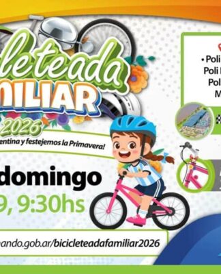 San Fernando vuelve a pedalear: el domingo se realizará una nueva Bicicleteada Familiar