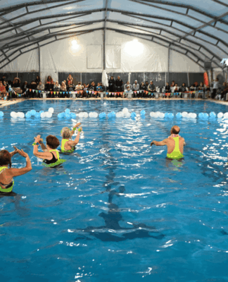 Tigre celebró las Galas de Aquagym 2026 con una multitud en los polideportivos municipales