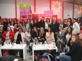 Julio Zamora reconoció a auxiliares de escuelas públicas de Tigre por su trabajo con los estudiantes