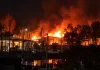 Voraz incendio en el Club Náutico Olivos: el fuego destruyó el sector de quinchos