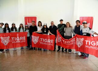 Tigre acompaña a jóvenes deportistas que representarán al distrito en competencias nacionales e internacionales