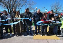 Tigre renovó la plaza del Puerto de Frutos con nuevos juegos, iluminación y espacios verdes