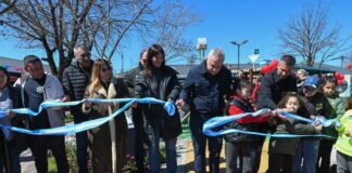 Tigre renovó la plaza del Puerto de Frutos con nuevos juegos, iluminación y espacios verdes