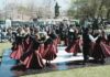 Loma Verde festejó su 9° aniversario con tradición, música y un campeonato de asado