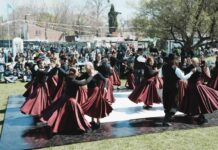 Loma Verde festejó su 9° aniversario con tradición, música y un campeonato de asado