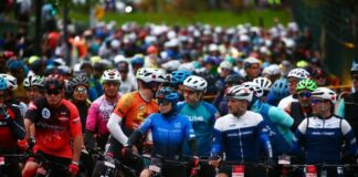 Con Scaloni como protagonista, miles de ciclistas corrieron por las avenidas y autopistas porteñas en el Gran Fondo Buenos Aires